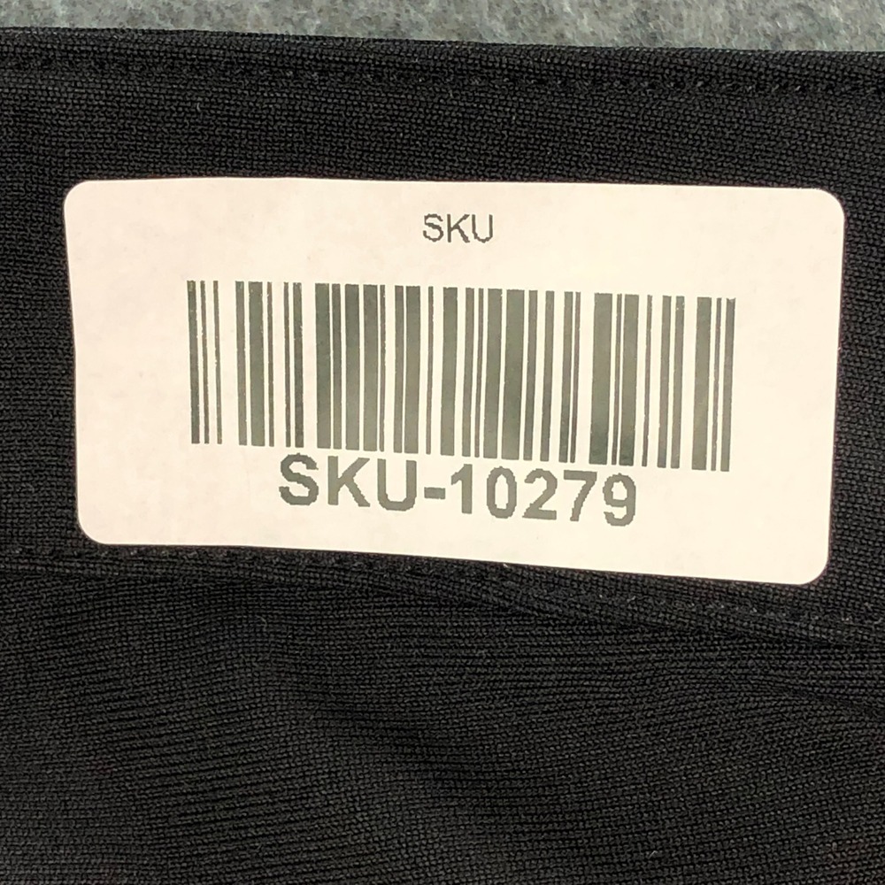 Lululemon Mens Chino Pants 32 Black Polyester Blend Slim Fit Abc Utilitech Gym - Picture 14 of 14